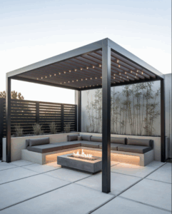 4K Aluminum Pergola